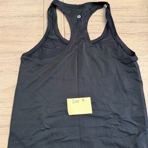 lululemon athletica Black Tank Top